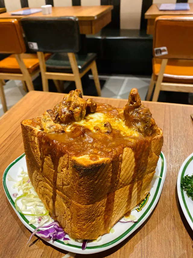 磚頭焗咖哩軟殻蟹飯