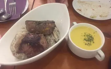 牛柳砖黑松露烩饭