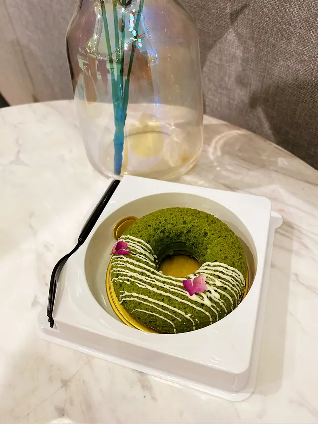 白朱古力抹茶蛋糕