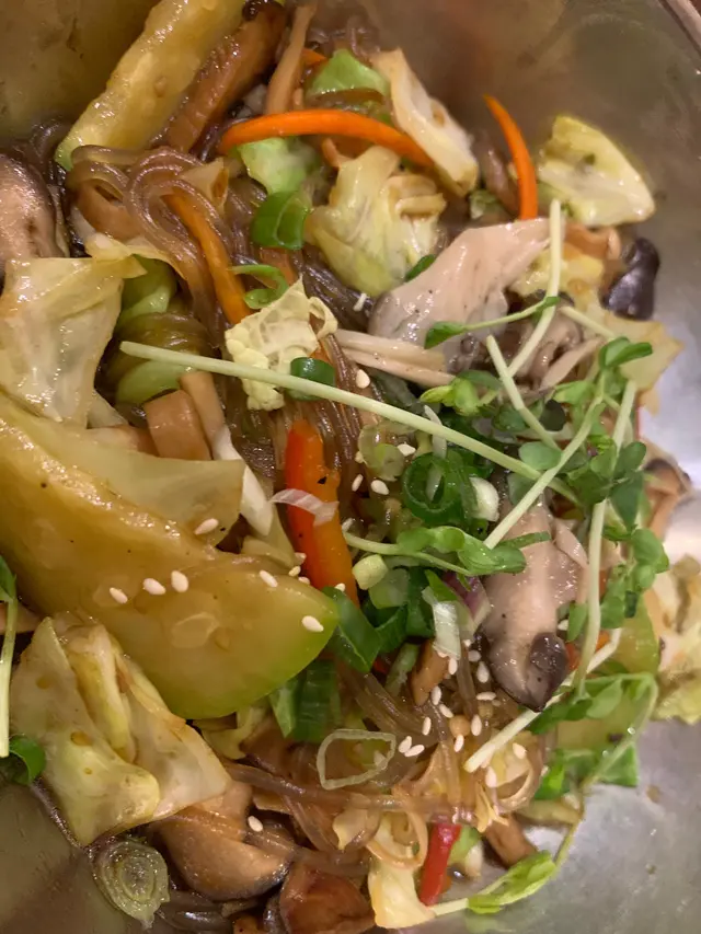 韓式雜菜炒粉絲
