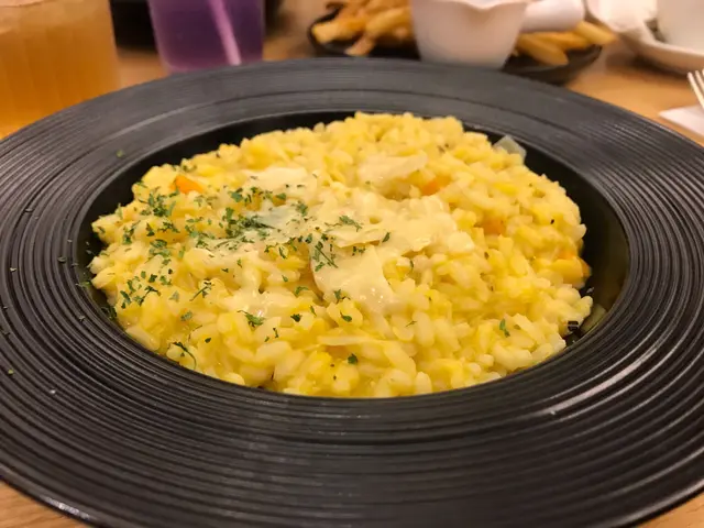 南瓜蟹肉意大利飯