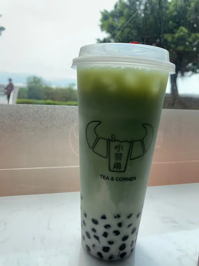 抹茶拿鐵加珍珠