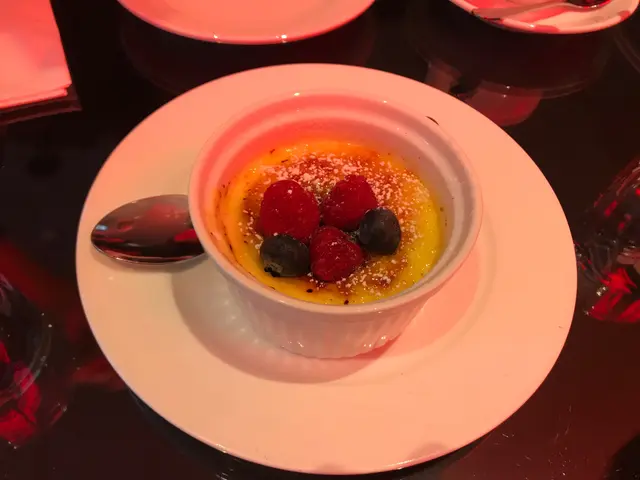 紅桑子焦糖布丁