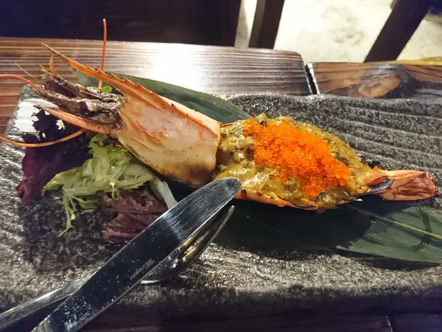 味噌燒虎蝦浜燒