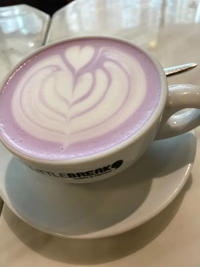 紫薯latte