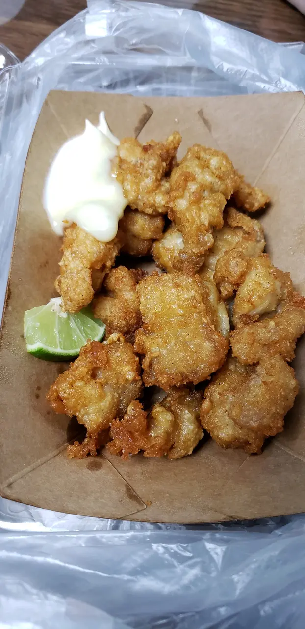 唐揚炸雞，牛肉丼