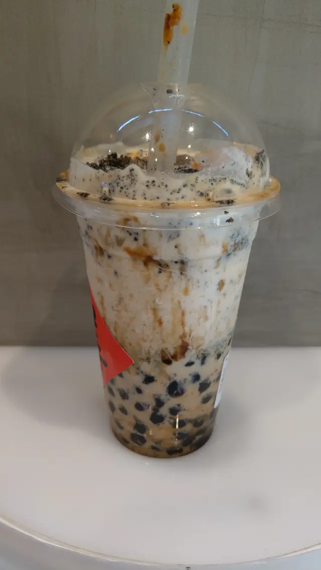 每一啖也食到珍珠,夾雜富嚼勁的花生碎,然而,黑芝麻是提升香味的最大功臣呢!