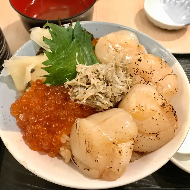 北海三味丼