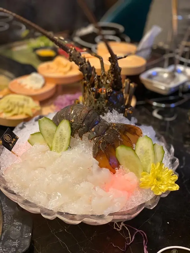 花龍蝦刺身
