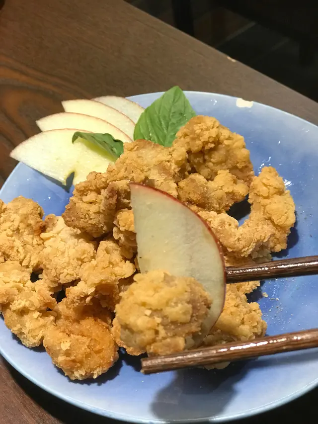 蘋果鹽酥雞
