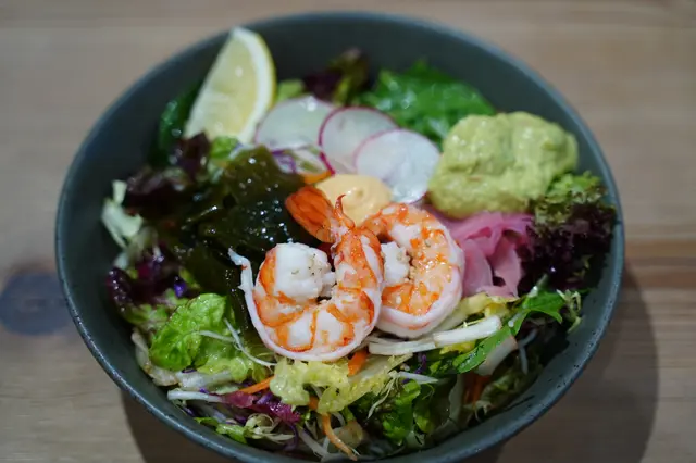 大蝦沙律