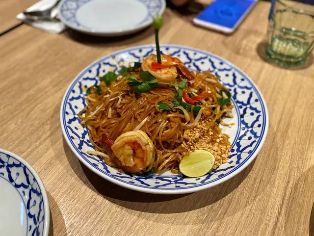 泰式大蝦炒金邊粉