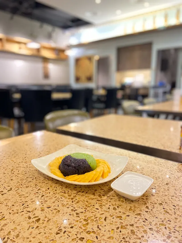 芒果黑白糯米飯