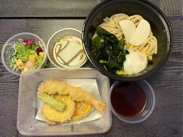 天婦羅烏冬定食