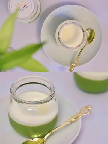 宇治抹茶燕窝布丁
