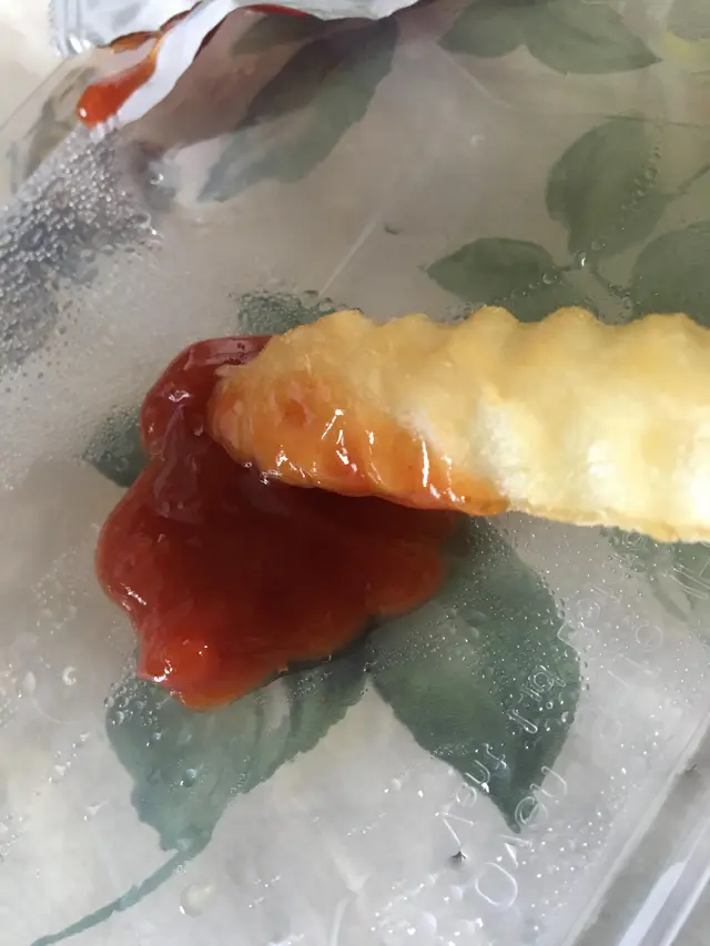 炸南乳雞脾 拼薯條