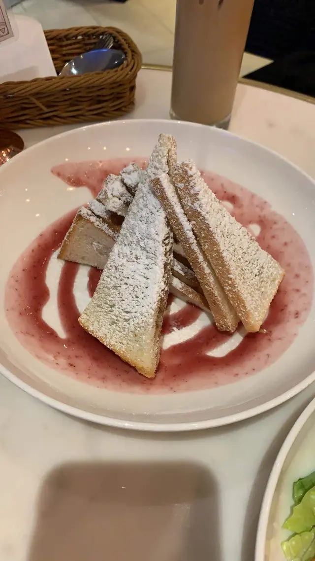 咖啡白朱古力西多士