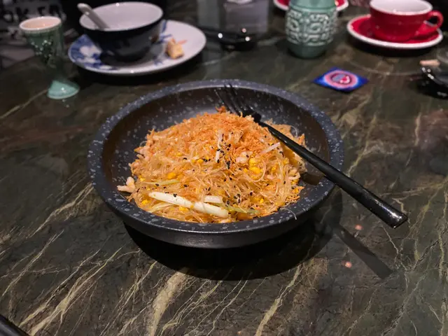 桂花蟹肉炒新竹米粉