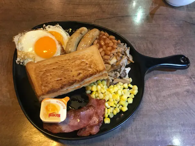 全天候早餐配烤多士