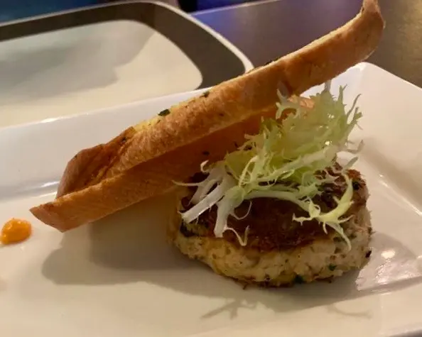 香煎阿拉斯加蟹肉餅