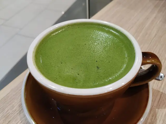 熱牛奶抹茶
