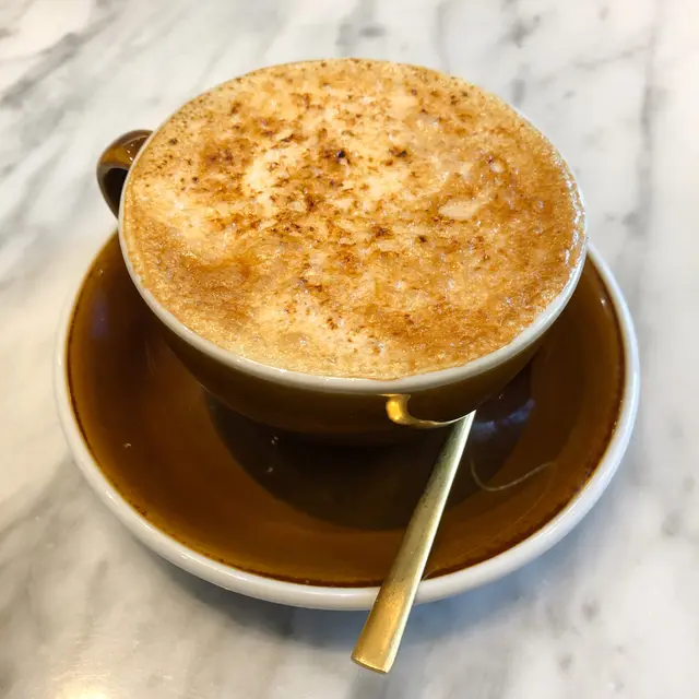 法式焦糖燉蛋泡沫咖啡