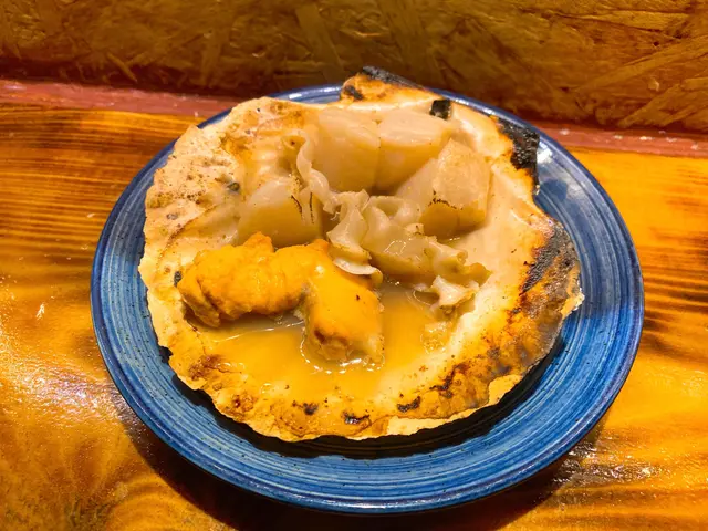 清酒活帆立貝濱燒