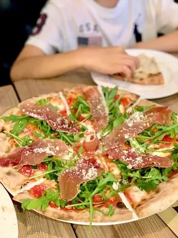 Parma  Ham  &   Rocket  Pizza