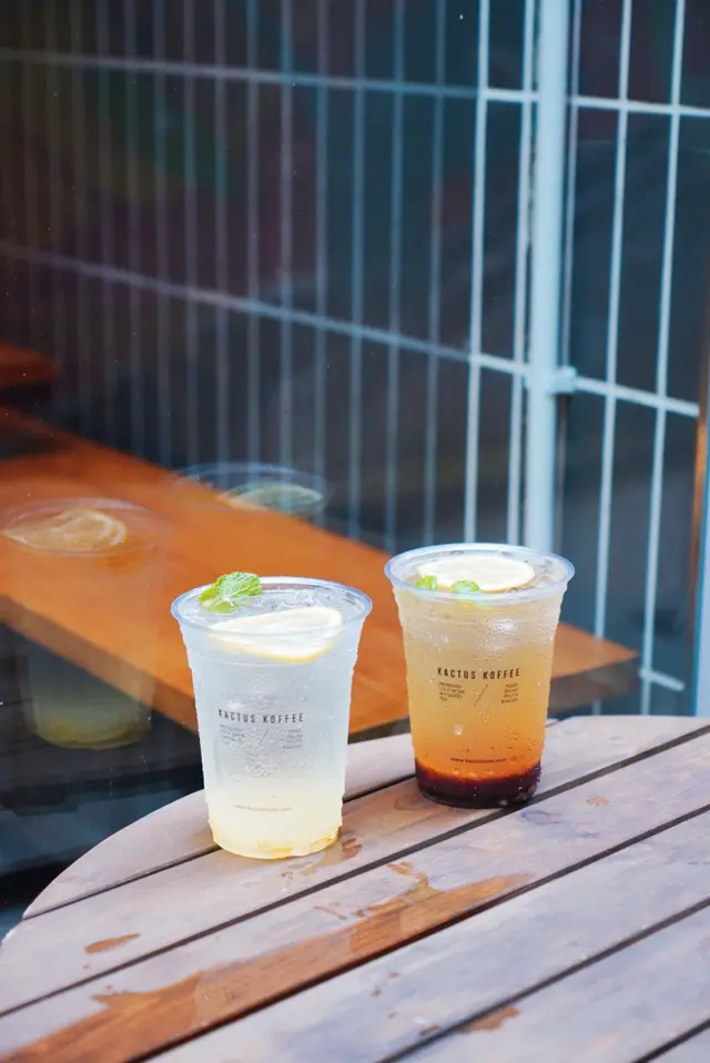 Iced  yuzu  tonic  Americano  