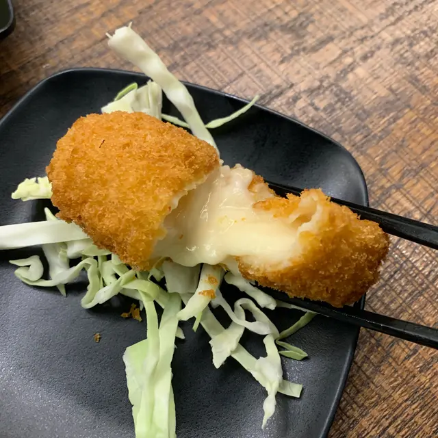 紅蟹肉忌廉可樂餅