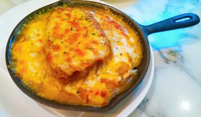 4號芝士焗咖哩吉列豬扒飯