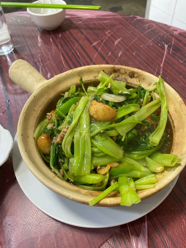 啫啫通菜煲