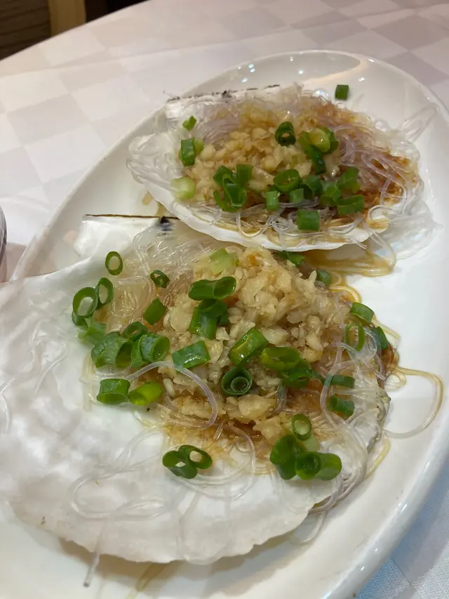 蒜蓉粉絲蒸扇貝