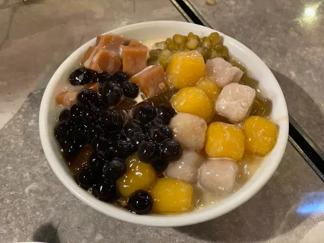 沒有味道的芋圓!