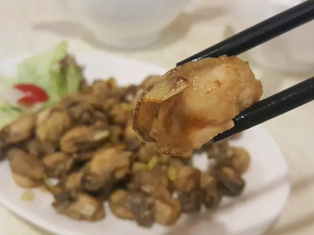 蔥花炒蠔爽