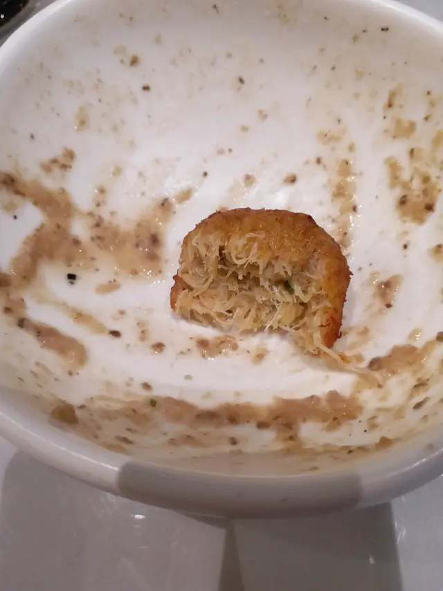 香烤自家手製蟹餅