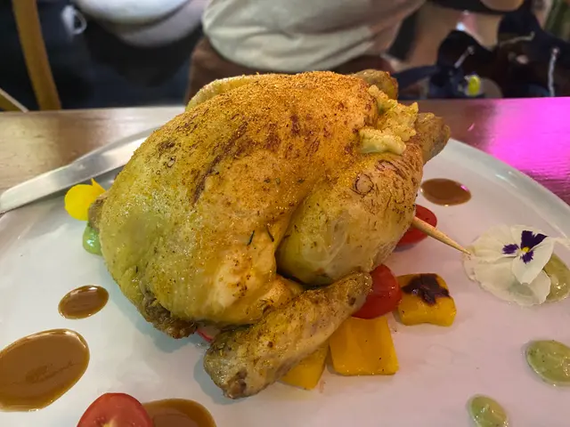 燒法國春雞釀牛油果意大利飯