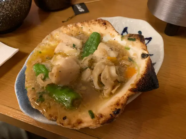 蟹油蒜燒帆立貝