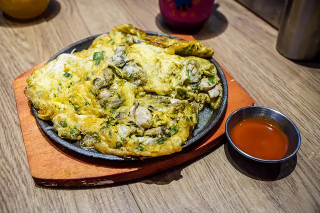 泰式鐵板蠔仔炒蛋