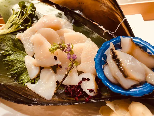 粒貝刺身