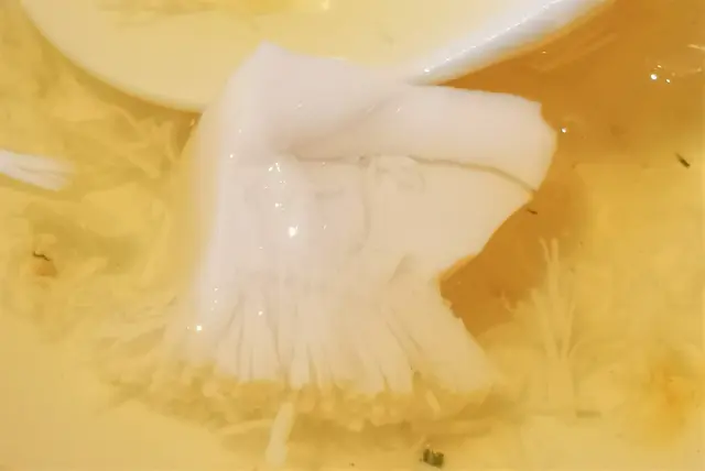 桃膠燉菊花豆腐