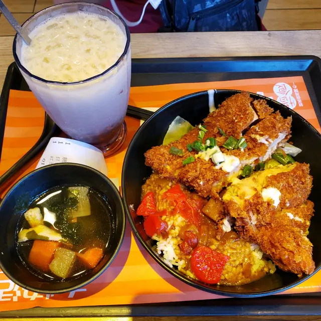 脆爆厚切吉列雞飯