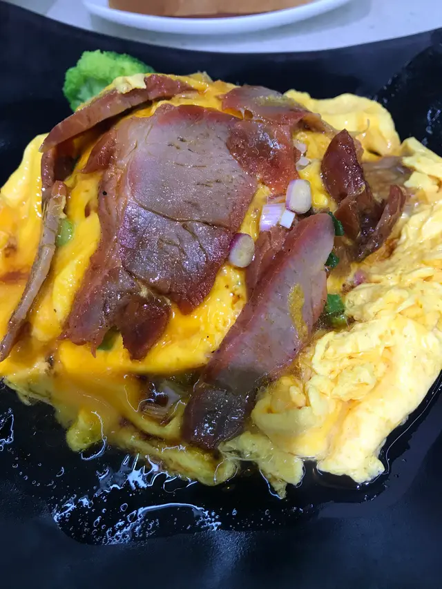 叉燒炒蛋飯