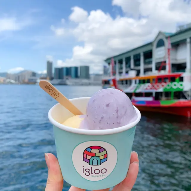 芋頭/焦糖布甸 雪糕