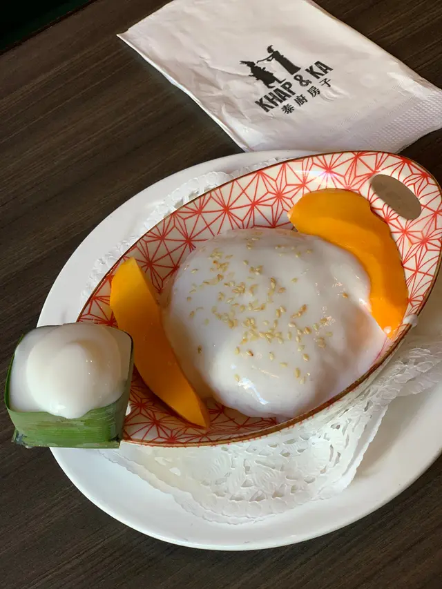 芒果糯米飯,好有趙口,芒果清甜👍。必食