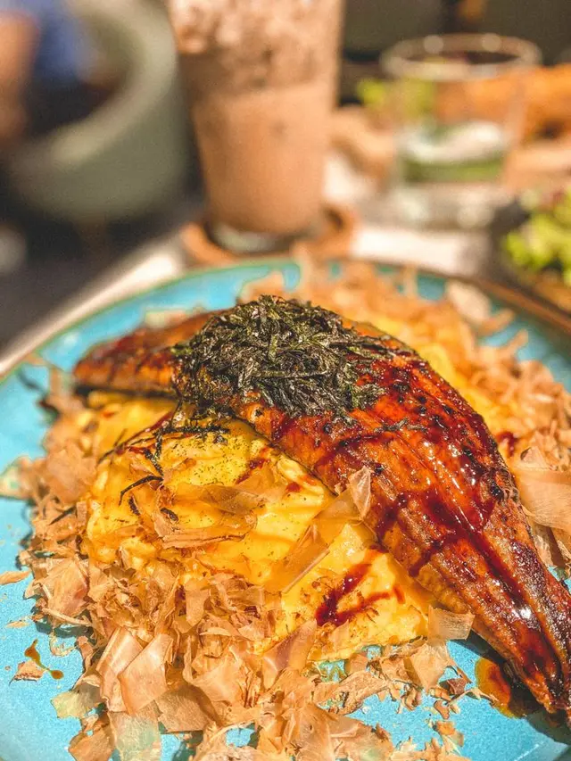 招牌名古屋蒲燒鰻魚蛋包意大利飯