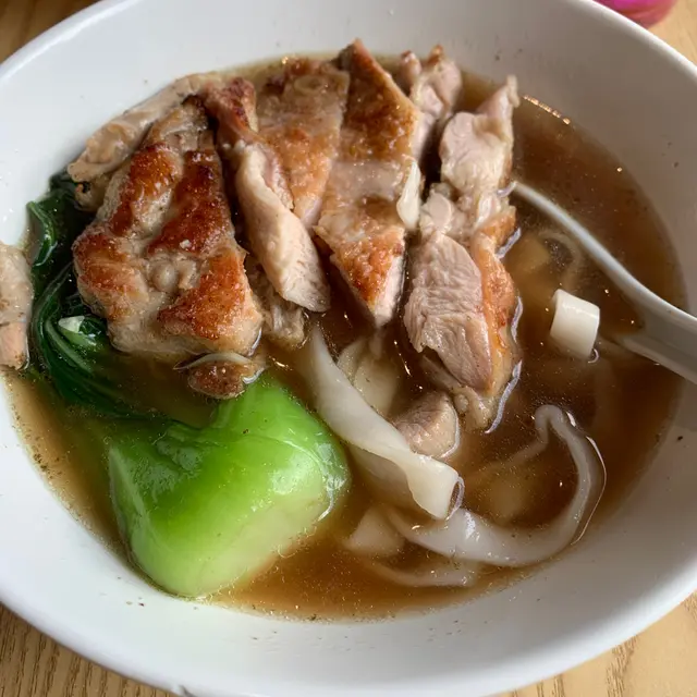雞扒手打麵