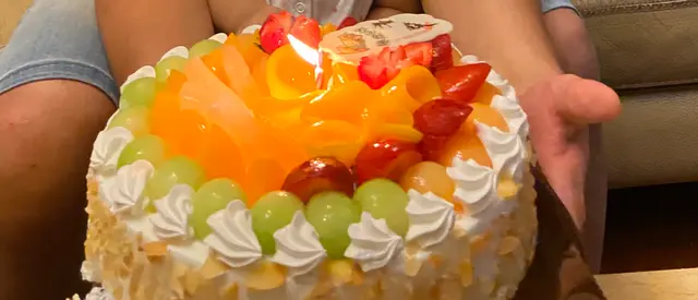 鮮雜果忌廉蛋糕