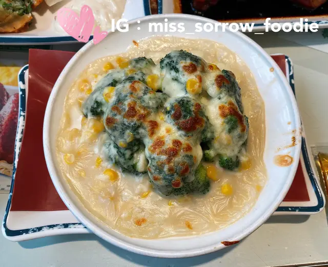 焗芝士西蘭花