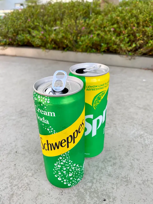 配炸薯條加汽水